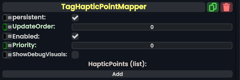 Component:TagHapticPointMapper - Resonite Wiki