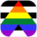 Straight Ally pride flag