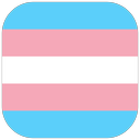 Transgender pride flag