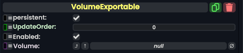 Component:VolumeExportable - Resonite Wiki