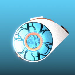 The Meter Tool which resembles a blue tape measure.