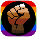 Queer people of color pride flag