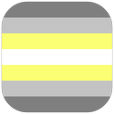 Demigender pride flag