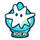 A stylized chalice with a sea urchin in front and the word "IDEA" at the bottom.