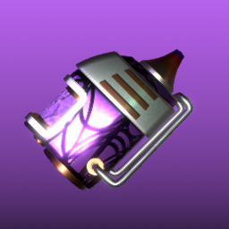 A small glue gun looking tool.