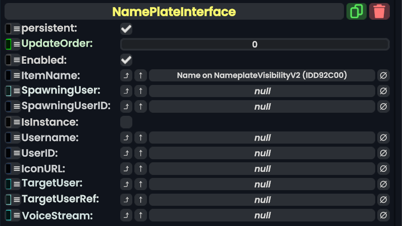 Component:NamePlateInterface - Resonite Wiki