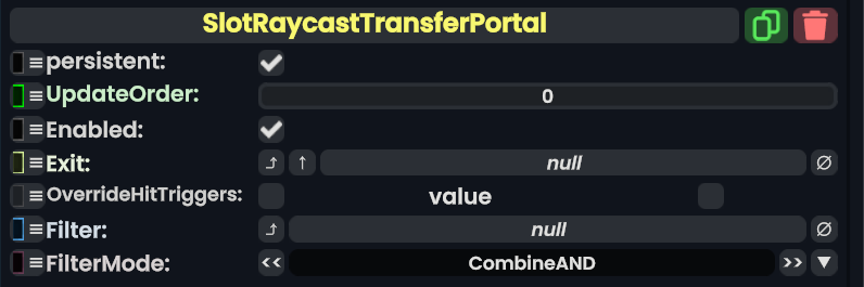 Component:SlotRaycastTransferPortal - Resonite Wiki