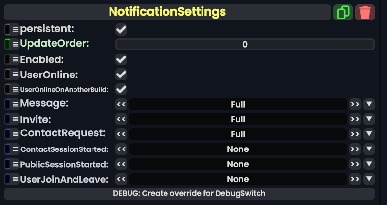 Component:NotificationSettings - Resonite Wiki