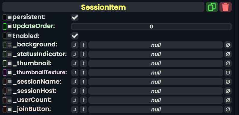 Component:SessionItem - Resonite Wiki