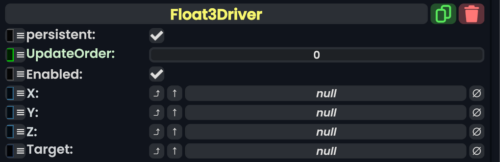 Component:Float3Driver - Resonite Wiki