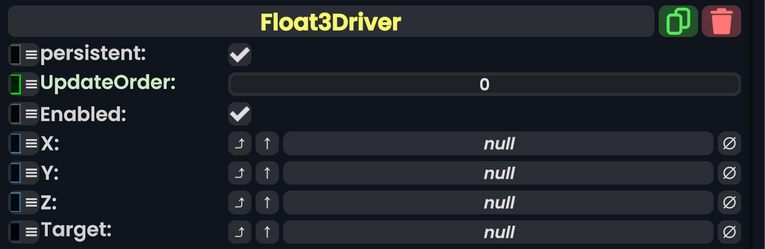 Component:Float3Driver - Resonite Wiki