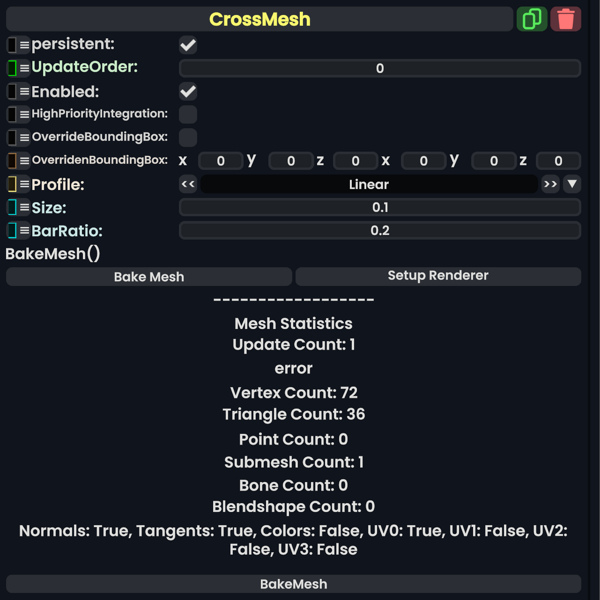 Component:CrossMesh - Resonite Wiki