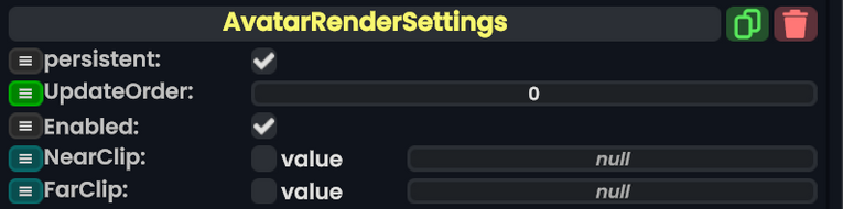Component:AvatarRenderSettings - Resonite Wiki