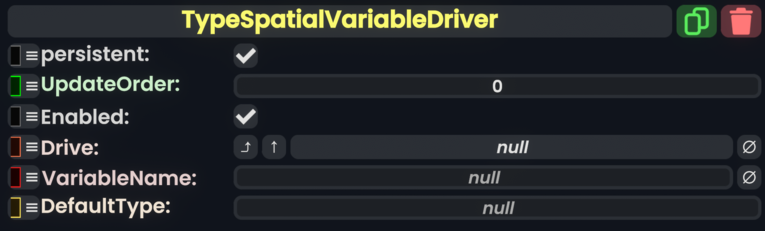 Component:TypeSpatialVariableDriver - Resonite Wiki