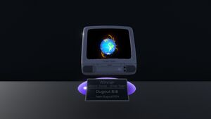 Trophy given to the winner of the World:Social category.