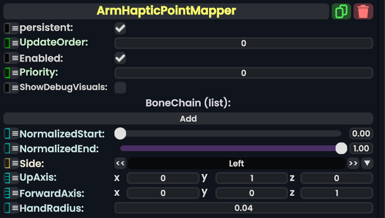 Component:ArmHapticPointMapper - Resonite Wiki