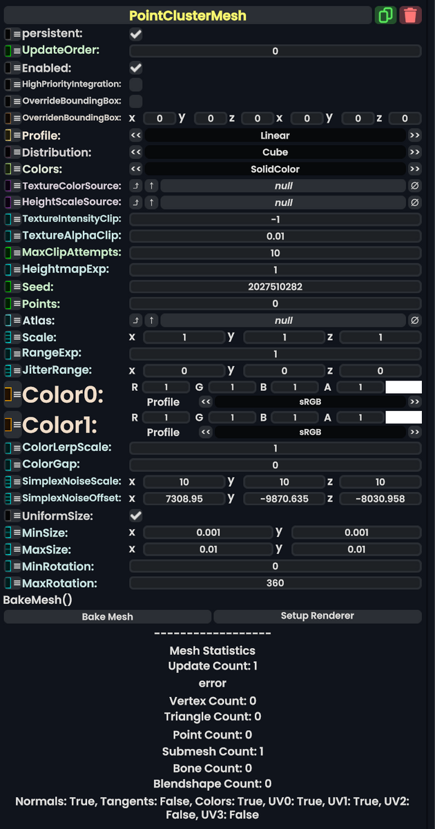 Component:PointClusterMesh - Resonite Wiki