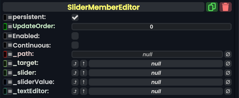 Component:SliderMemberEditor - Resonite Wiki