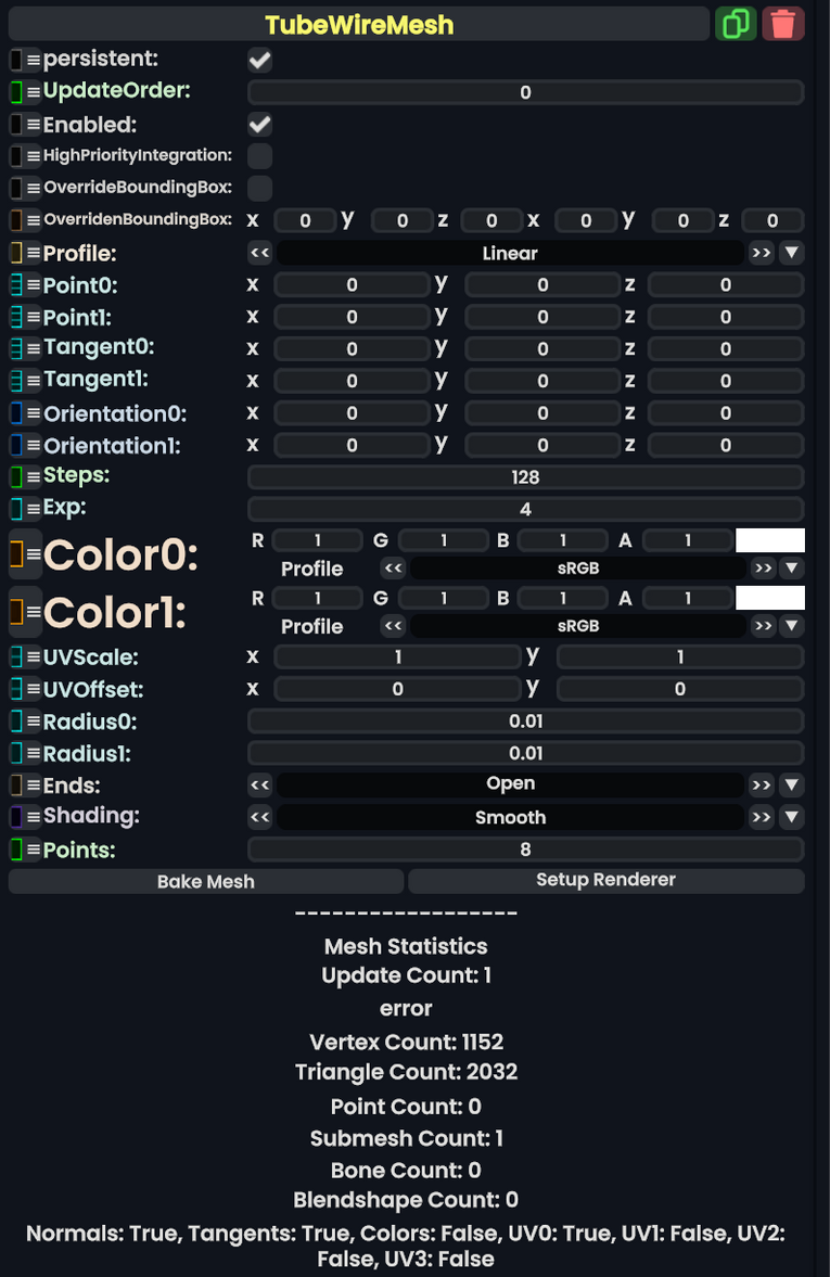 Component:TubeWireMesh - Resonite Wiki