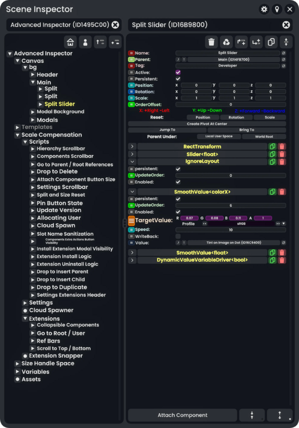 Advanced Inspector - Resonite Wiki