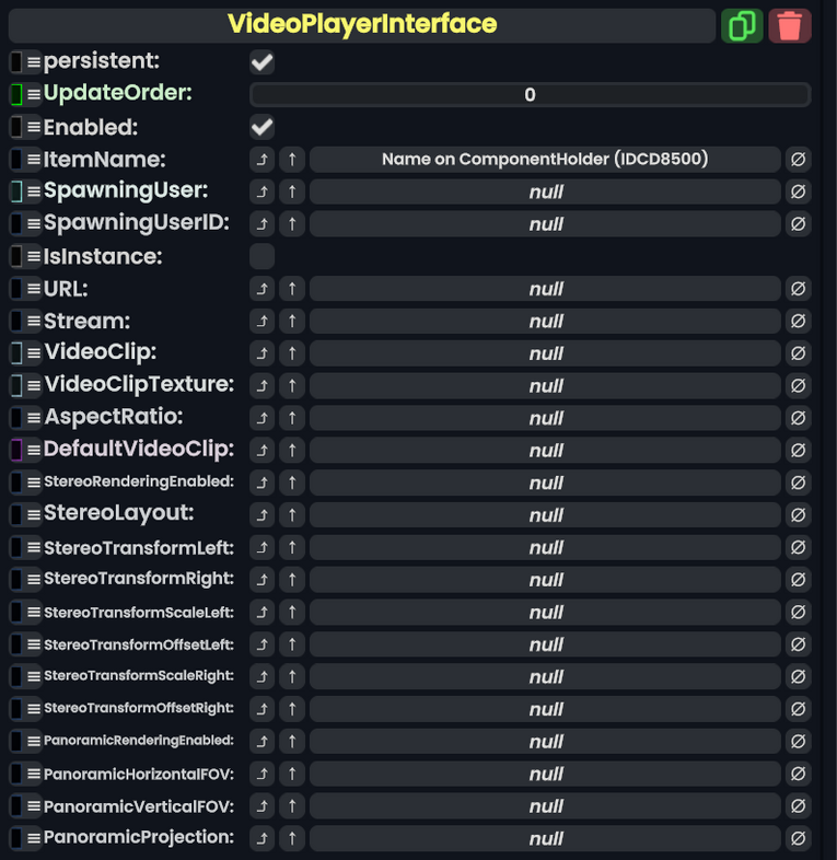 Component:VideoPlayerInterface - Resonite Wiki