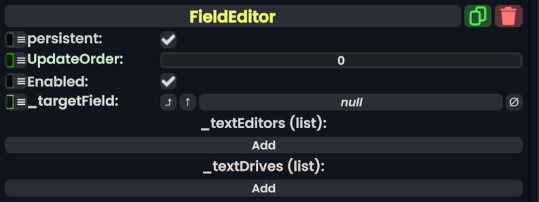 Component:FieldEditor - Resonite Wiki