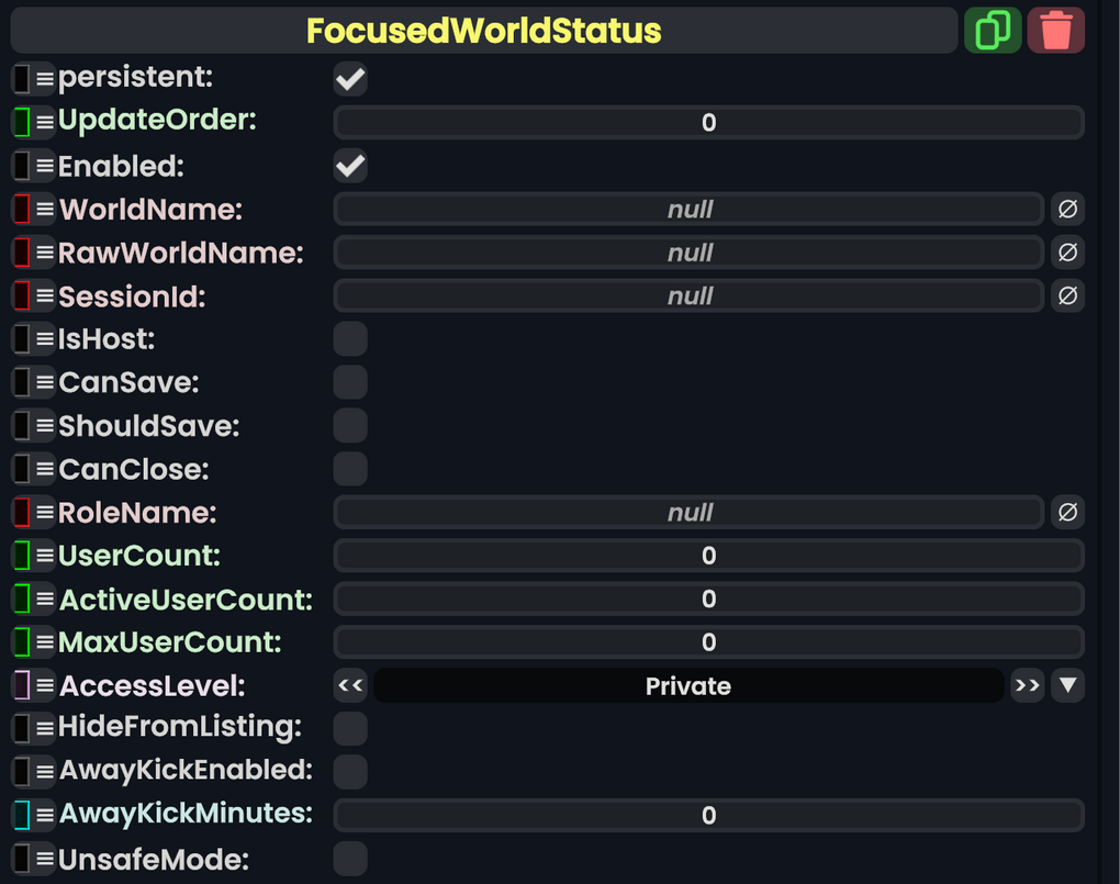 Component:FocusedWorldStatus - Resonite Wiki