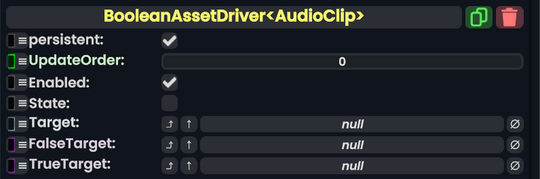 Component:BooleanAssetDriver - Resonite Wiki