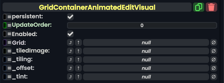 Component:GridContainerAnimatedEditVisual - Resonite Wiki