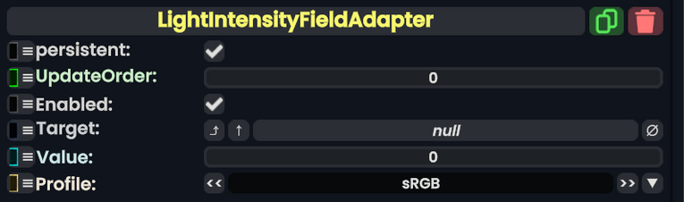 Component:LightIntensityFieldAdapter - Resonite Wiki