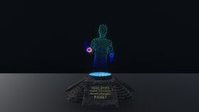 This trophy is given to the winner of the Avatar:Accessories category.