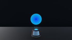 This trophy is given to the winner of the World category in 1st Place.