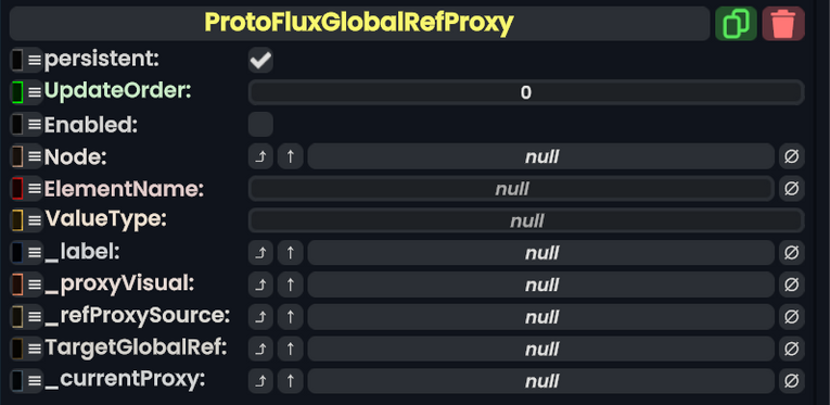 Component:ProtoFluxGlobalRefProxy - Resonite Wiki