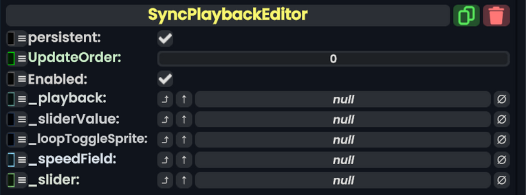 Component:SyncPlaybackEditor - Resonite Wiki