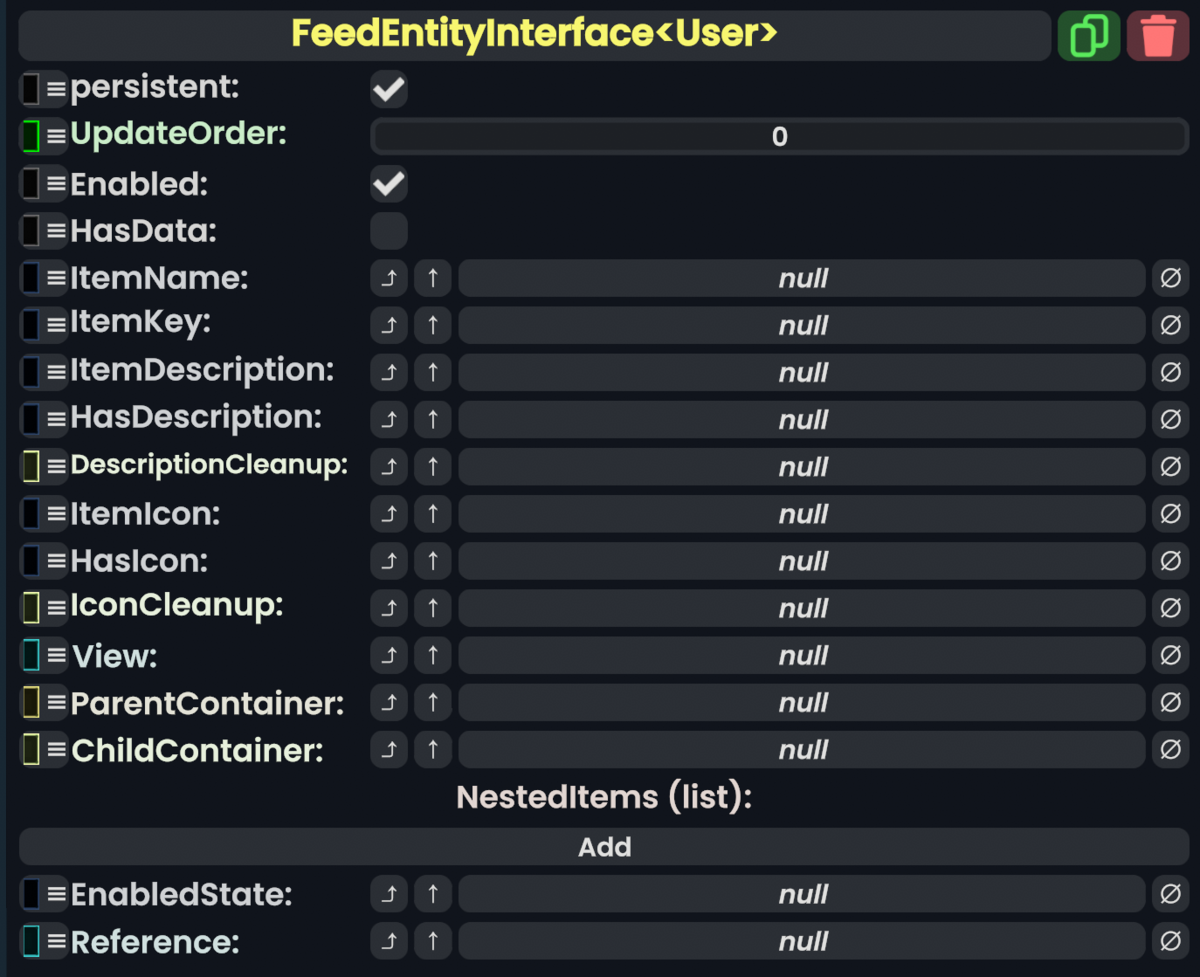 Component:FeedEntityInterface - Resonite Wiki