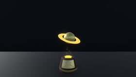 This trophy is given to the winner of the World category in 2nd Place.