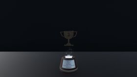 This trophy is given to the winner of the Meme category in 3rd Place.