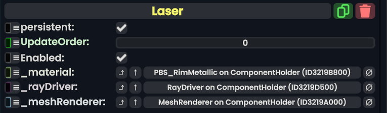 Component:Laser - Resonite Wiki