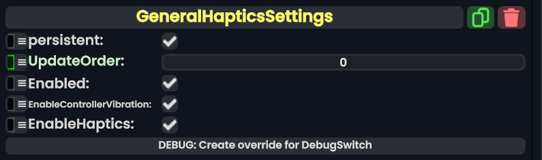 Component:GeneralHapticsSettings - Resonite Wiki