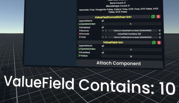 Component:ValueTextFormatDriver - Resonite Wiki