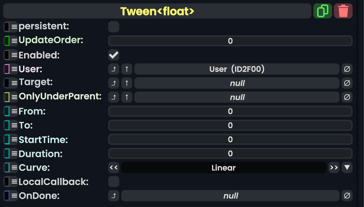 Component:Tween - Resonite Wiki