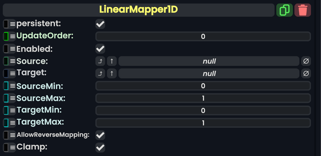 Component:LinearMapper1D - Resonite Wiki