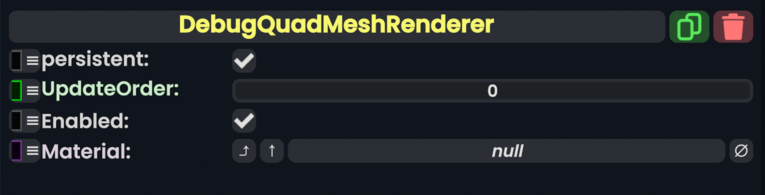 Component:DebugQuadMeshRenderer - Resonite Wiki