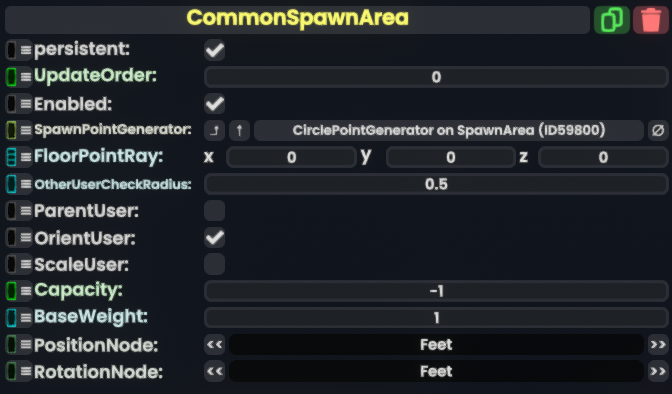 Component:CommonSpawnArea - Resonite Wiki