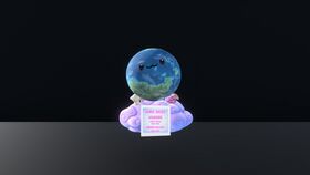 This trophy is given to the winner of the World:Social category.