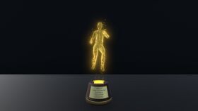 This trophy is given to the winner of the Avatar category in 2nd Place.