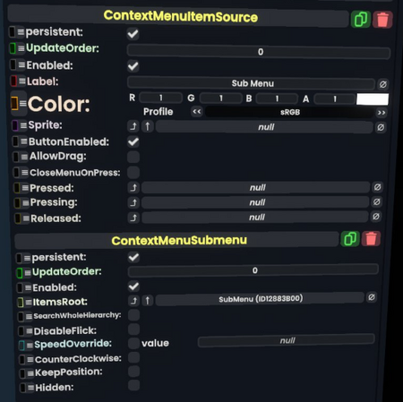 Tutorial:Context Menu - Resonite Wiki