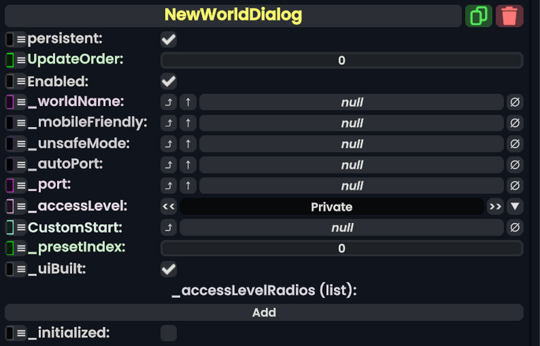 Component:NewWorldDialog - Resonite Wiki