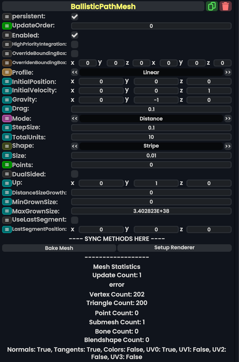 Component:BallisticPathMesh - Resonite Wiki