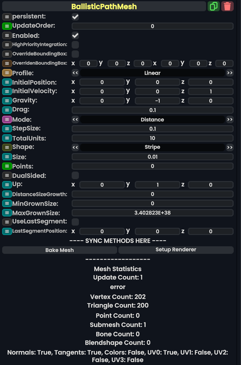 Component:BallisticPathMesh - Resonite Wiki